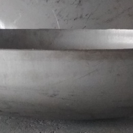 Fond bombé inox