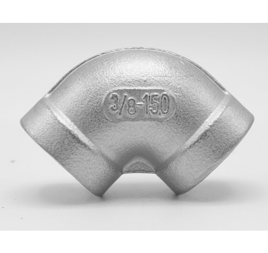 Coude de filetage type 301_ 90°, 3/8", inox