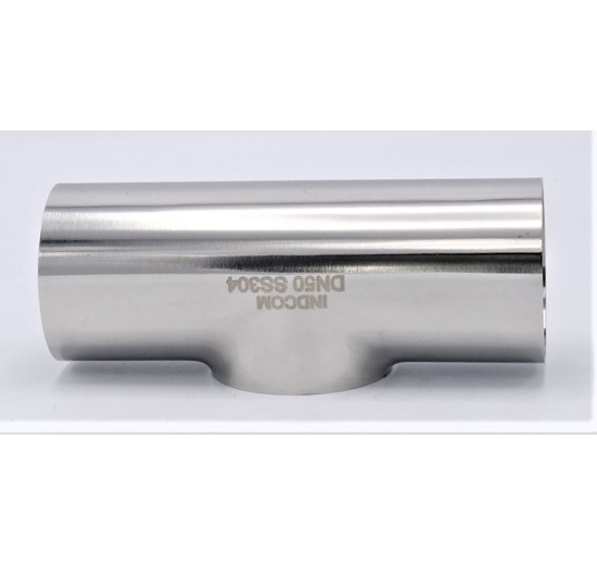 Pièces T courtes, à souder DN50 (52x1,5mm)