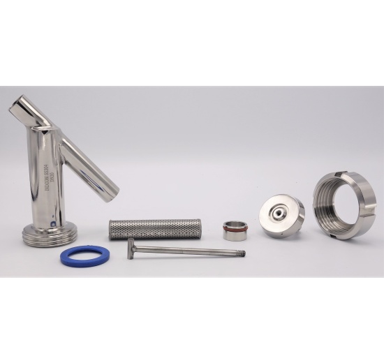 Y filtr sanitární, navařovací, použití pro Vinařství, pivovarnictví, mlékárenský průmysl, nápojový průmysl, výroba potravin, farmacie