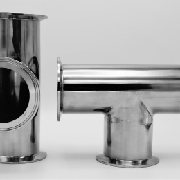 Tri CLAMP equal tee  DN65