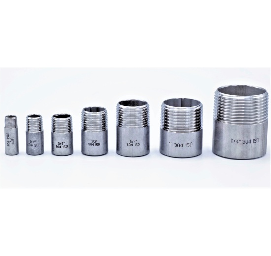 Embouts mâle à souder DN06, DN08, DN10, DN15, DN20, DN25, DN32, type 308