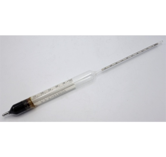 Compteur de sucre de brasserie avec thermomètre