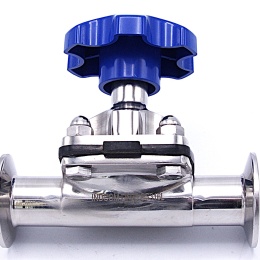 Vanne à membrane, manuelle, Clamp type C-C | DN25