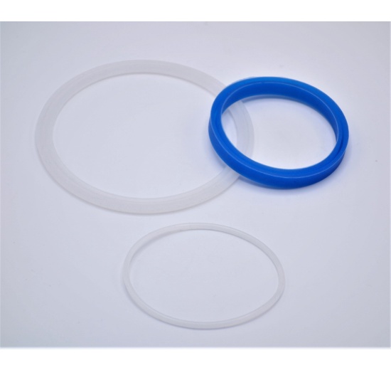 Joint torique de rechange pour filtre tubulaire intérieur DN65, matériau silicone (VMQ)