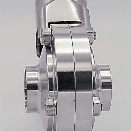 inox sanitaire vanne papillon
