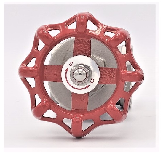 Nerezový uzavírací, regulační šoupátkový ventil | 1 1/2”