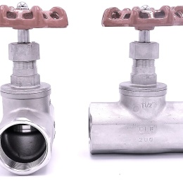 Vanne à soupape, d'arrêt, en acier inoxydable Armatures inoxydables