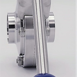 vanne papillon inox, DN 32