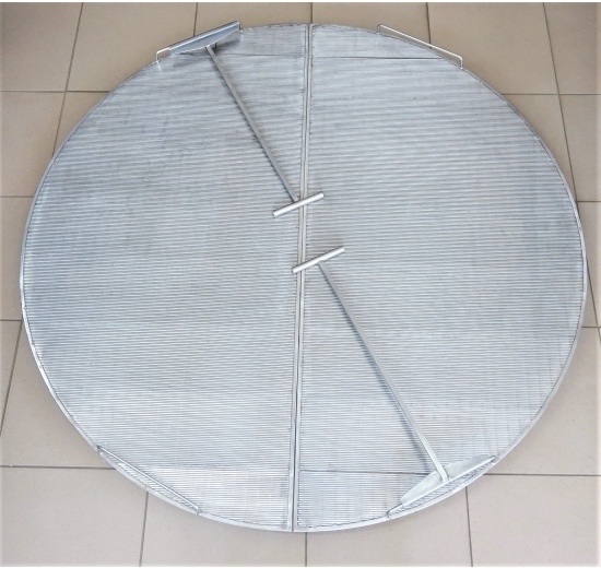 Tamis à fentes en acier inoxydable pour la filtration