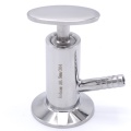 Vanne d'échantillonnage en acier inoxydable, connexion CLAMP | DN25