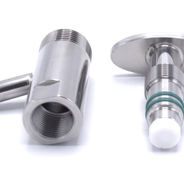 Vanne d'échantillonnage en inox, Clamp type | 3/4"