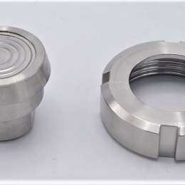 Séparateurs à membrane, vis d'alimentation DIN 11851