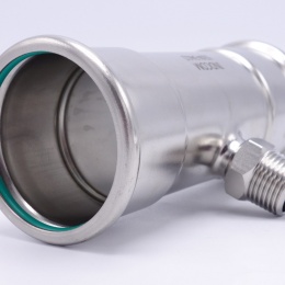 Pièce en T, pressage, F/M (filetage extérieur)/F 54_1/2"_54