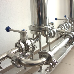 Coudes CLAMP connexion 45°