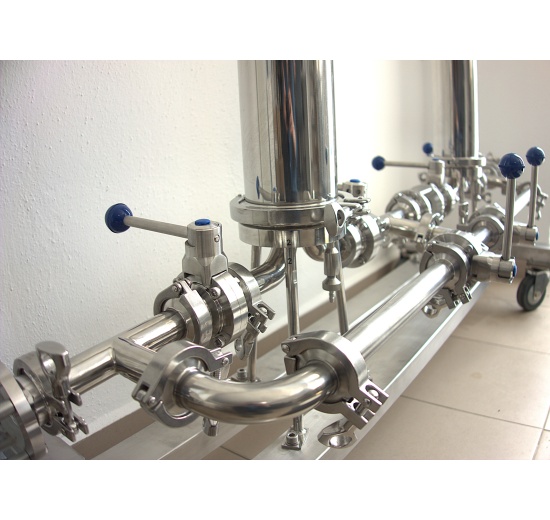 Coudes CLAMP connexion 45°