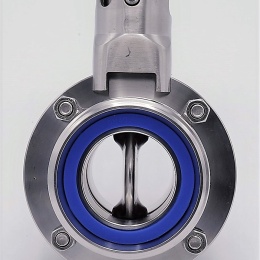 inox sanitaire DIN vanne papillon