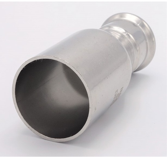Réduction (Mamelon Réduit), inox, Raccords à Presser M/F 42/28 mm
