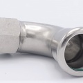 Coude 90°, à pression, F/filetage intérieur 22 mm_1/2" acier inoxydable
