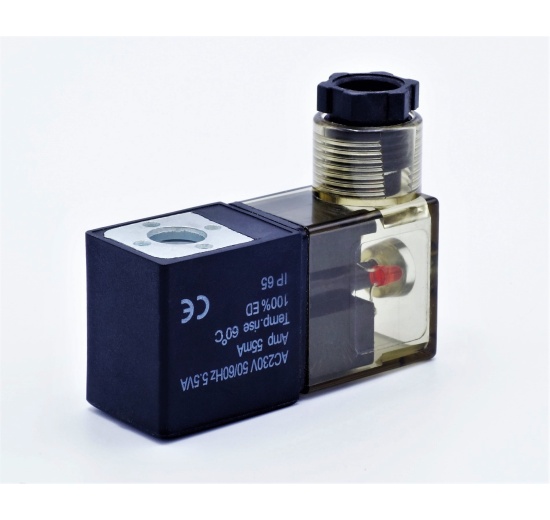 cívka pro elektomagnetický rozvaděč 3/2 a 5/2, G 1/8", AC230V
