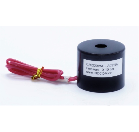 Bobine pour électrovanne en acier inoxydable 2/2, AC220V