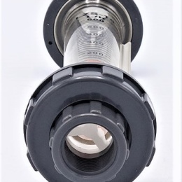Plováčkový průtokoměr /rotametr/ 0.06~0.6 m3/hod vnitřní závit BSP 1/2"