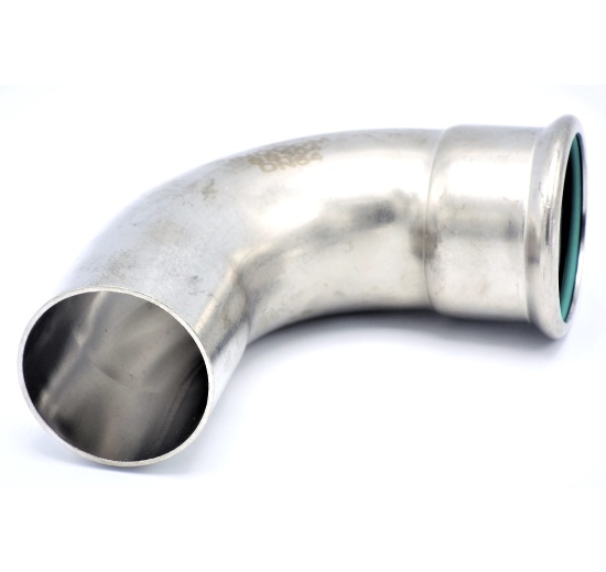 Coude 90°, raccords pressés, F/M