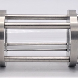 Indicateur de circulation en verre borosilicate et acier inox