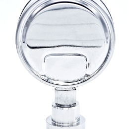 Manomètre inox avec membrane de séparation-CLAMP, cadran 100 mm | 0-10 bar