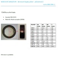 Joint éthylène-propylène (EPDM) - vannes directes en acier inoxydable,  soudé et fileté DN32, CLAMP DN40 | DN35