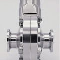 sanitaire inox CLAMP vanne papillon DN 20