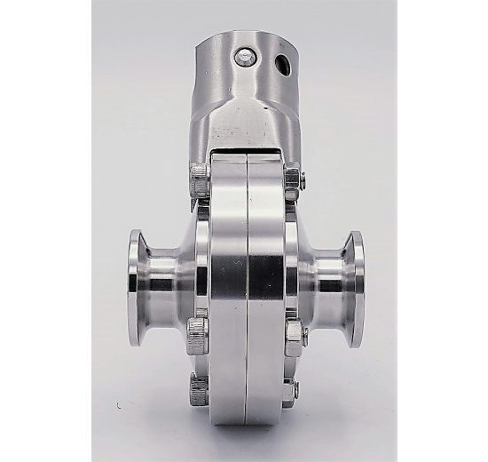 sanitaire inox CLAMP vanne papillon DN 20