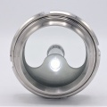 Průhledítko maticové s osvětlením LED, navařovací, DN100