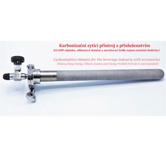 boîtier en acier inoxydable avec accessoires - manchon de serrage, joint en silicone et col à souder non inclus