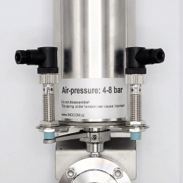 Vannes papillon de soudage type S-S, l´actionneur pneumatiques | DN25