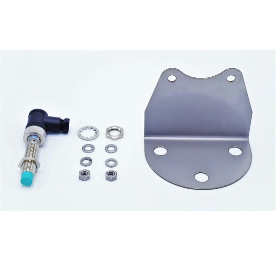 Support de capteur inductif pour vanne papillon à commande manuelle
