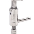 Vanne d'échantillonnage en inox, Clamp type | 1/4"