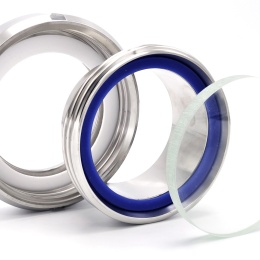 Indicateur de circulation en inox, raccordement à souder, (pour cuves)