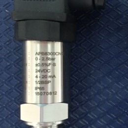 Capteur de pression relative, 1/2" BSP, 24VDC Pression relative 0-10 bar