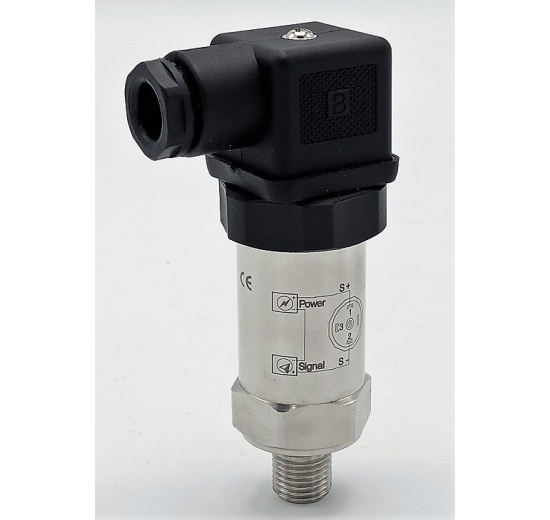 Capteur de pression relative, 1/4" BSP, 24VDC Pression relative 0-4 bar