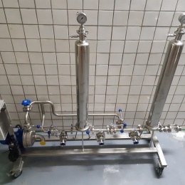Equipement de microfiltration de bière