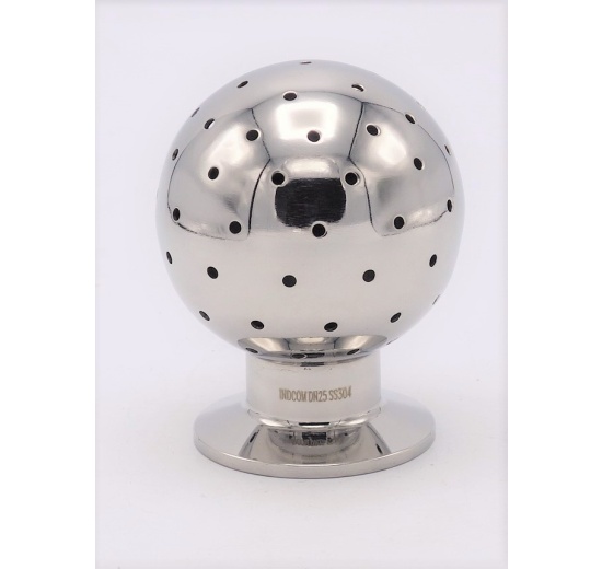 Boule de nettoyage fixe, connexion CLAMP