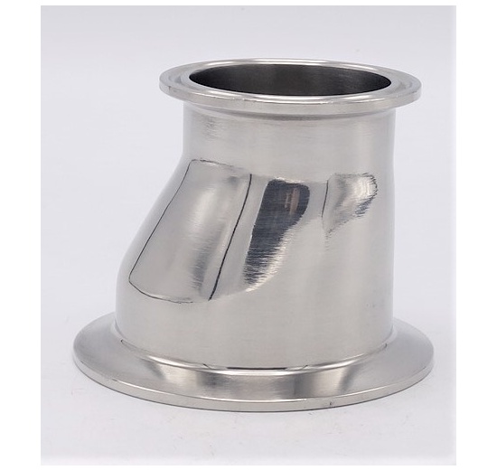 Réducteur excentrique CLAMP | DN 65/50