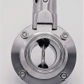 inox vanne papillon sanitaire DN 40