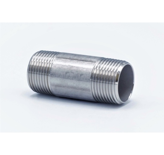 Mamelon tube mâle, inox type 310
