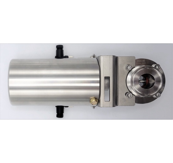 inox vannes papillon pneumatiques CLAMP C-C DN25