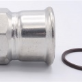 Adaptateur de pressage/filetage externe, inox 54 mm_2"