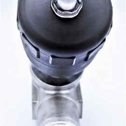 Vanne pneumatique à siège incliné - 45°, Clamp DN50 fileté G 1/4"