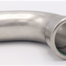 Coude 90°, raccords pressés, F/M | 35 mm