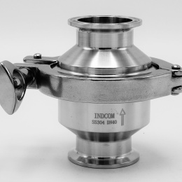 Nerezová zpětná klapka, clamp typ C-C DN40 (K50.5)